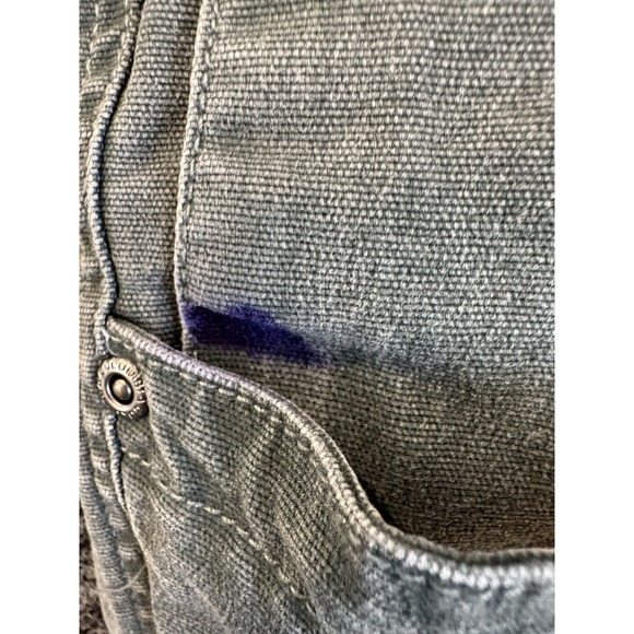 Columbia jeans outdoor wear workwear olive green jeans mens 44/32 - Picture 6 of 8